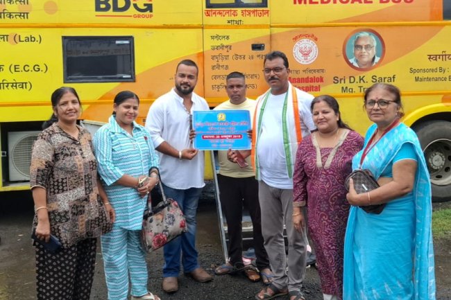 रोटरी क्लब ऑफ दुर्गापुर सेंट्रल द्वारा निःशुल्क स्वास्थ्य जांच शिविर का आयोजन, 100 से अधिक मरीजों ने उठाया लाभ