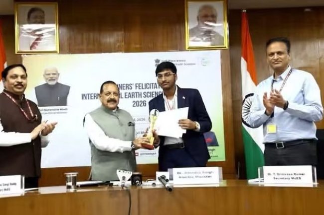 Historic Double Gold for DAV Durgapur Student at International Earth Science Olympiad
