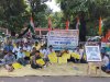 इस्पात अस्पताल में कॉन्ट्रैक्ट वर्कर्स की छंटनी के खिलाफ INTUC का विरोध
